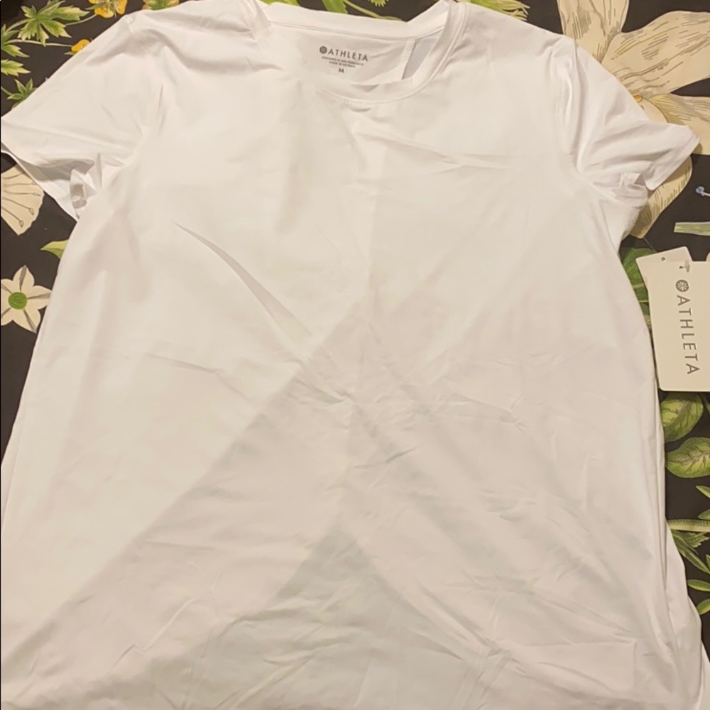 NWT Athleta Sunlover UPF Tulip Back Tee